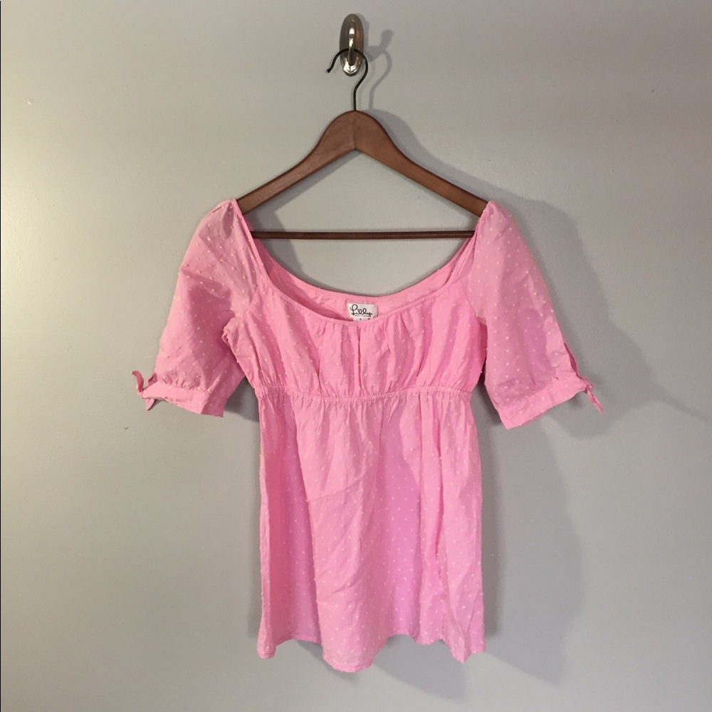 💝Lilly Pulitzer Exposed Shoulder Blouse Size 2